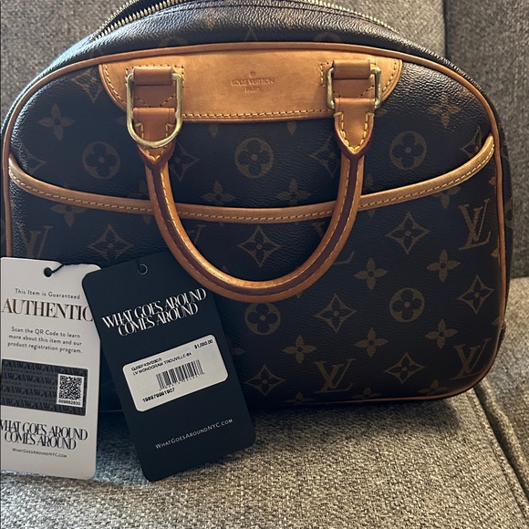 Louis Vuitton Handbags - Louis Vuitton Brown and Tan Monogram Satchel